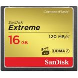 Karta pamięci SanDisk Compact Flash Extreme 16GB (CF) 120MB/s 800x