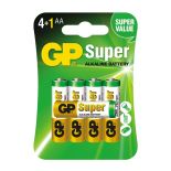 5 x bateria alkaliczna GP Super Alkaline LR6/AA