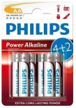 72 x bateria alkaliczna Philips PowerLife LR6/AA