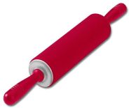 Silikonowy wałek do ciasta KAISER Flex Red z silikonu 25cm Ø 68mm