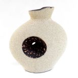 Stylowy wazon z terakoty zdobiony piaskiem model TRTGC30A/M flakon