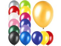 Balony 50 szt metaliczne kolory