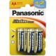 Bateria LR6 Panasonic 4pack