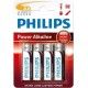 Bateria LR6 Philips Powerlife 4pack