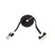 Kabel USB iPhone 5 1,0m czarny PKU1D