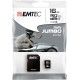 Karta pamięci EMTEC microSD 16GB CL10 + adapter