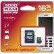 Karta pamięci Goodram microSD 16GB + adapter