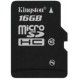 Karta pamięci Kingston microSD 16GB b/adaptera class10