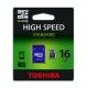 Karta pamięci Toshiba microSD 16GB + adapter