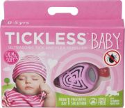 Odstraszacz kleszczy TickLess dla dzieci, różowy