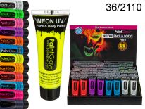  Farbka neonowa UV do twarzy i ciała (produkcja UK)