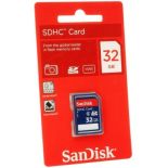 Karta pamięci SDHC SanDisk 32GB Class4