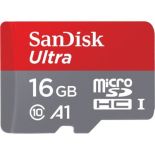 SANDISK microSDHC 16GB ULTRA 98MB/s C/10 UHS-I+adap