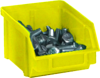 Pojemnik warsztatowy typu IIIA żółty