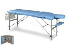 Składany stół do masażu DOPLO aluminium