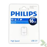 Philips Pendrive USB 2.0 16GB - Pico Edition (niebieski)