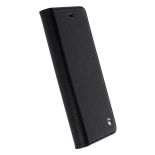 Krusell Malmo 4 Card Foliocase - Etui Huawei P10 Lite z kieszeniami na karty + stand up (czarny)