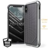X-Doria Defense Lux - Etui aluminiowe iPhone X (Ballistic Nylon)