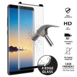 PURO Premium Full Edge Tempered Glass Case Friendly - Szkło ochronne hartowane na ekran Samsung Galaxy Note 8 (2017) (czarna ramka)