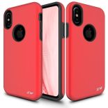 Zizo Sleek Hybrid Cover - Etui iPhone X (Red)