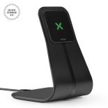 XVIDA Fast Charging Desk Stand - Ładowarka indukcyjna Qi Samsung Quick Charge 2.0 (czarny)
