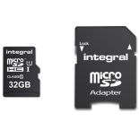 Integral UltimaPro X - Karta pamięci 32GB microSDHC/XC 90/45 MB/s Class 10 UHS-I U3 + Adapter