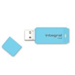 Integral Pastel USB 2.0 Flash Drive - Pendrive USB 2.0 16GB (Blue Sky)