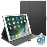 Speck Balance Folio - Etui iPad 9.7" (2018/2017) / iPad Pro 9.7" / iPad Air 2 / iPad Air w/Magnet & Stand up (Black/Slate Grey)