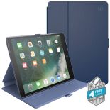 Speck Balance Folio - Etui iPad 9.7" (2018/2017) / iPad Pro 9.7" / iPad Air 2 / iPad Air w/Magnet & Stand up (Marine Blue/Twilight Blue)