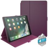 Speck Balance Folio - Etui iPad 9.7" (2018/2017) / iPad Pro 9.7" / iPad Air 2 / iPad Air w/Magnet & Stand up (Syrah Purple/Magenta Pink)