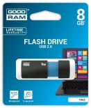 GoodRam Pendrive (Pamięć USB) 8 GB USB 2.0 Czarno-niebieski