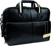 Krusell Gaia Laptop Bag (torba 15.4''- 15.6'', eko-skóra, czarna)