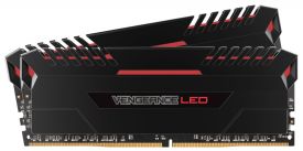 Corsair Vengeance LED 2x8GB DDR4 2666MHz C16 - Red LED