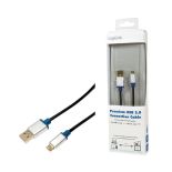 LogiLink - Kabel Premium USB2.0 Typ-A -> micro Typ-B 1m