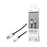 LogiLink - Kabel Premium USB2.0 Typ-A -> micro Typ-B 1,5m