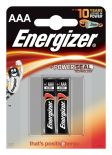 Energizer Bateria Alkaline Power Alkaliczna AAA LR03 E91 2 szt. blister