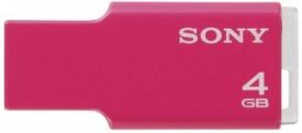 Sony Przenośna pamięć USB , 4GB , różowy