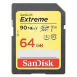SanDisk Sandisk karta pamięci Extreme SDXC 64GB 90/40 MB/s V30 UHS-I U3