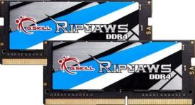 GSkill Pamięć RAM Ripjaws F4-2400C16D-16GRS (DDR4 SO-DIMM; 2 x 8 GB; 2400 MHz; CL16)