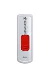 Transcend Pendrive (Pamięć USB) 4 GB USB 2.0 Biało-czerwony