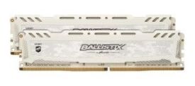 Crucial DDR4 Sport LT 16GB(2*8GB)/2400 CL16 SR x8 Biała