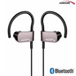 Audiocore AC840 Słuchawki sportowe bluetooth v4.1 srebrne CSR Apt-X