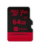 GoodRam Karta Pamięci micro SDXC IRDIM 64GB V60 UHS-II U3 + Adapter