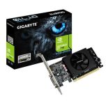 Gigabyte Low Profile NVIDIA, 2 GB, GeForce GT 710, GDDR5, PCI Express 2.0, Cooling type Active, Processor frequency 954 MHz, HDMI ports quantity 1,...