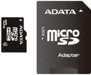 A-Data karta pamięci Micro SDHC 16GB CLASS 4 + SDHC Adapter