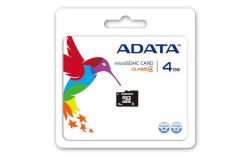 A-Data Karta pamięci AUSDH4GCL4-R (4GB; Class 4; Karta pamięci)