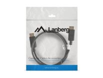 LANBERG kabel Display Port M/M 1m 4K czarny