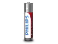 Philips Bateria PHILIPS Alkaliczna LR03 AAA POWER 4 Sztuki Blister