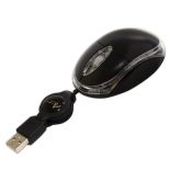 ART mysz AM-62A optyczna Notebook Mouse USB (zwijany kabel)