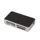 LogiLink Czytnik kart pamięci USB 3.0, metal, czarny
